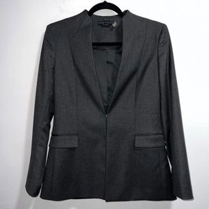 Alice + Olivia Gray Blazer SIZE 6
